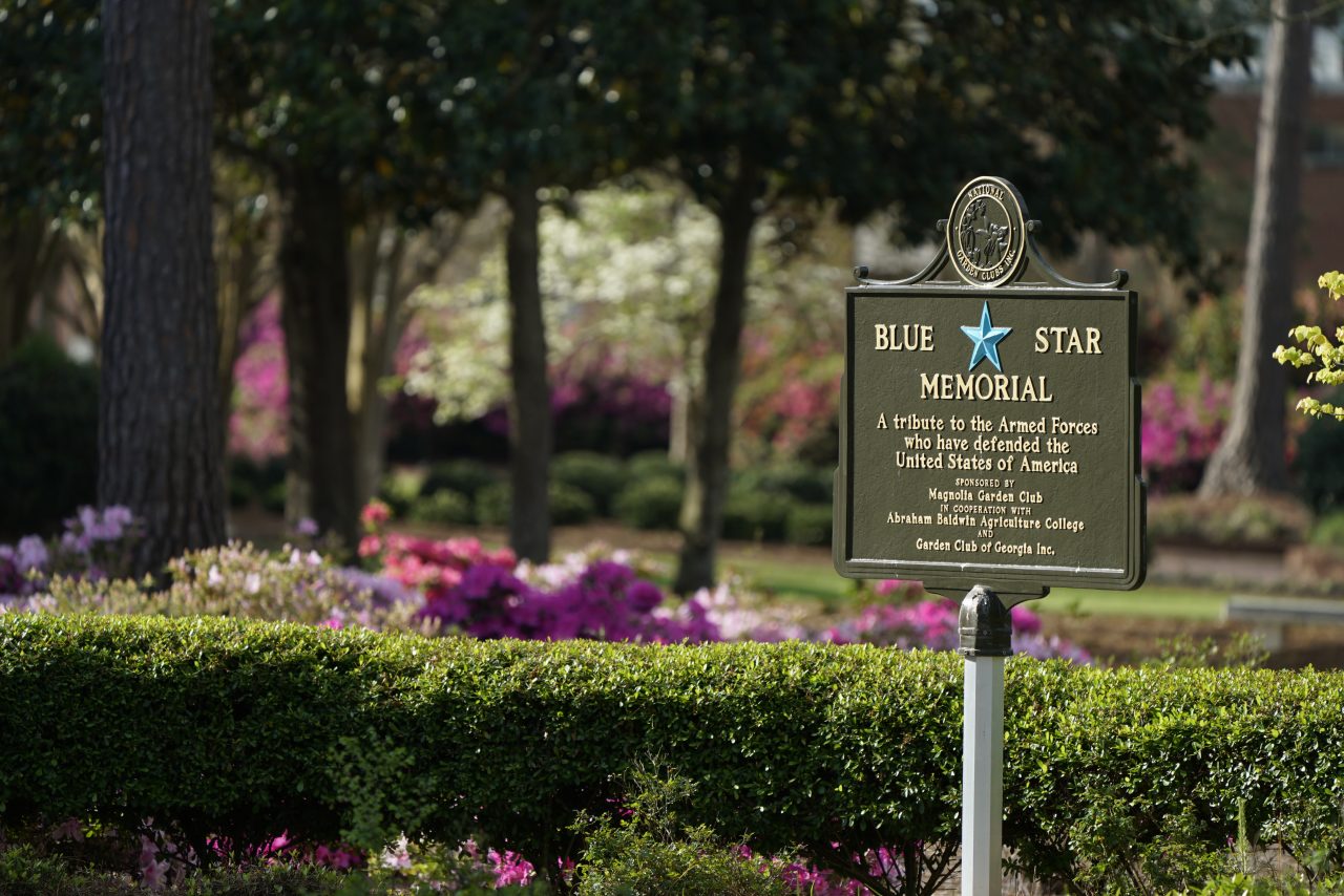 blue star memorial garden