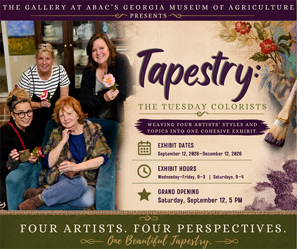 flyer for GMA exhibit starting 9/12/26