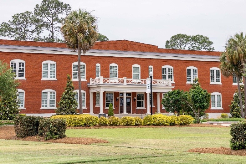 exterior view of Lewis Hall