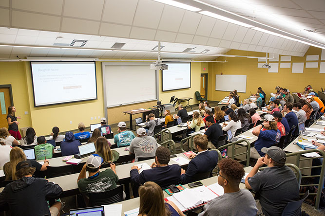students in classroom