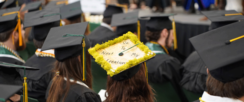 student winning award